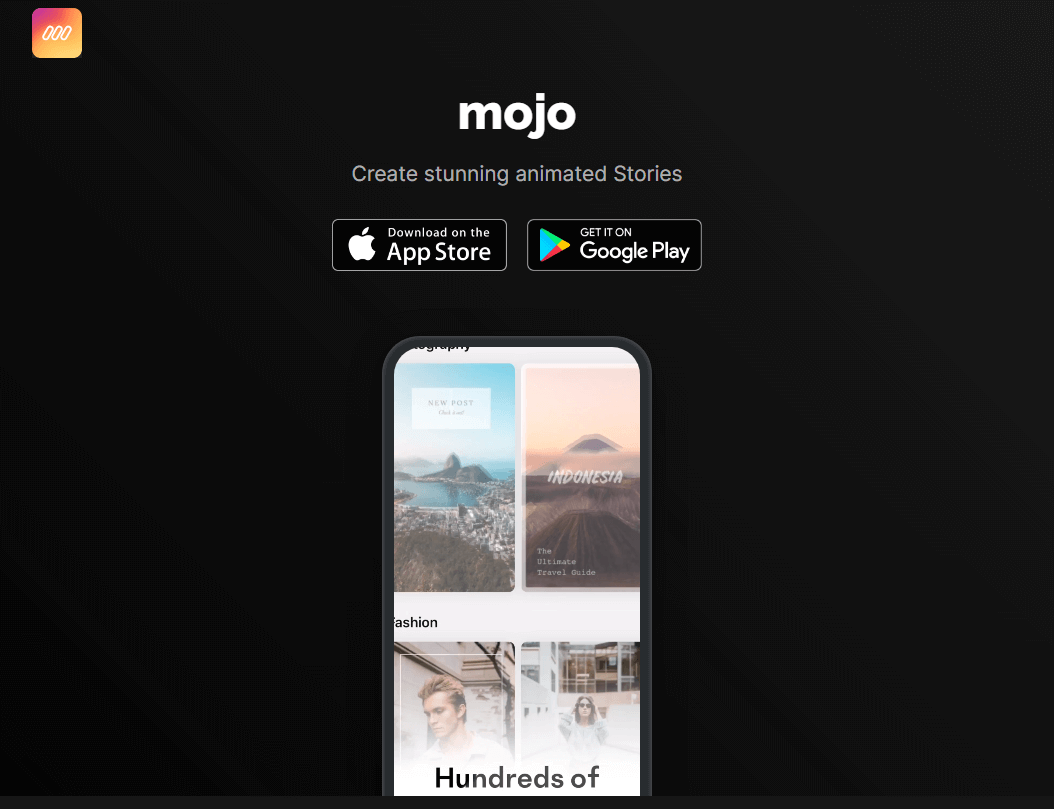 Mojo app - video editing apps